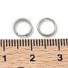 Tarnish Resistant Stainless Steel Split Rings X-STAS-E010-7x0.6mm-2-3