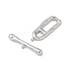 Brass Toggle Clasps KK-Q030-13P-3