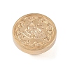 Christmas Series Wax Seal Brass Stamp Head AJEW-Z031-04G-15-2