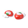 Opaque Resin Cabochons CRES-P023-06J-3