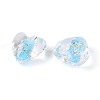 Handmade Foil Glass Beads FOIL-N029-09D-3