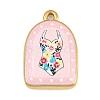 Printed 304 Stainless Steel Pendants SA-CBA7467-01B-G-1