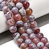 Dyed Natural Carnelian Beads Strands G-G175-A12-01-2