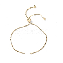 Brass Box Chains Slider Bracelet Makings KK-E068-VD013-2