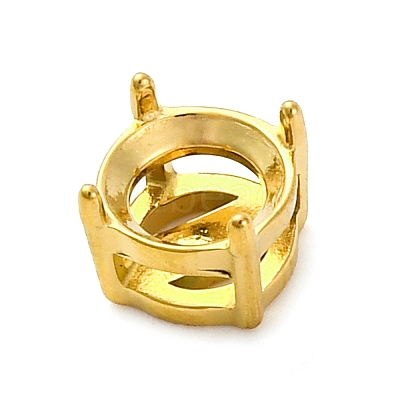 304 Stainless Steel Rhinestone Claw Settings STAS-U042-05A-G-1