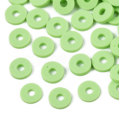 Handmade Polymer Clay Beads CLAY-R067-6.0mm-B24-1