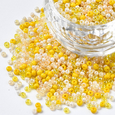 Glass Round Seed Beads SEED-S057-R-005-1
