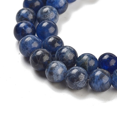 Sodalite Round Bead Strands G-P070-46-6mm-1