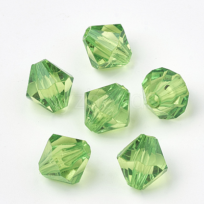 Transparent Acrylic Beads TACR-S146-8mm-13-1