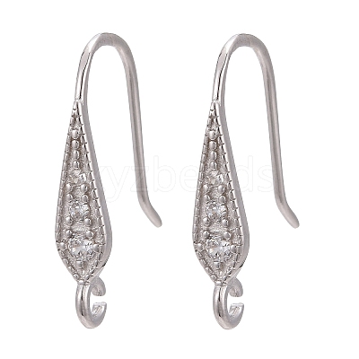 Anti-Tarnish Rhodium Plated 925 Sterling Silver STER-L054-16P-1