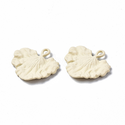 Spray Painted Alloy Pendants PALLOY-T077-118D-RS-1