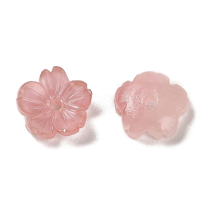Synthetic Coral Dyed Beads CORA-P008-01A-01-1