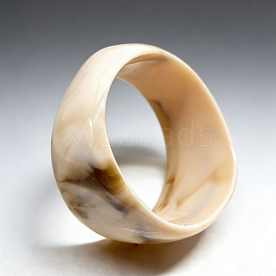 Two Tone Acrylic Bangles BJEW-F538-02B-1