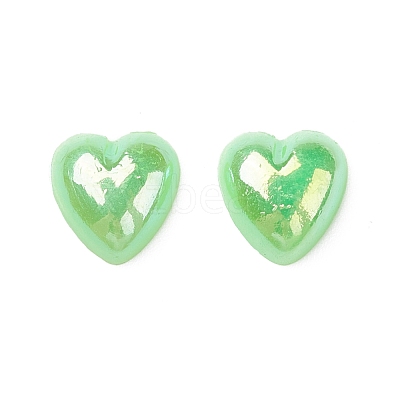 ABS Plastic Imitation Pearl Cabochons MACR-XCP0001-11-1