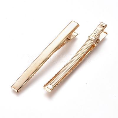 Iron Hair Accessories Findings X-IFIN-WH0051-77-1