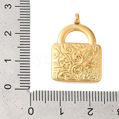 Ion Plating(IP) 304 Stainless Steel Pendants STAS-N103-53G-1