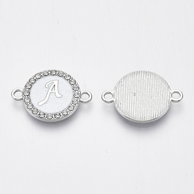 Alloy Enamel Links Connectors ENAM-TAC0003-01S-04A-1