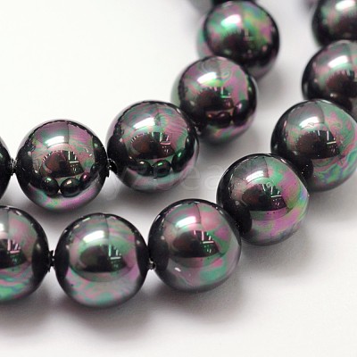 Shell Pearl Bead Strands BSHE-L025-05-10mm-1
