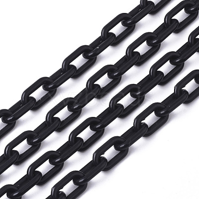 Opaque Acrylic Cable Chains SACR-N010-002-1