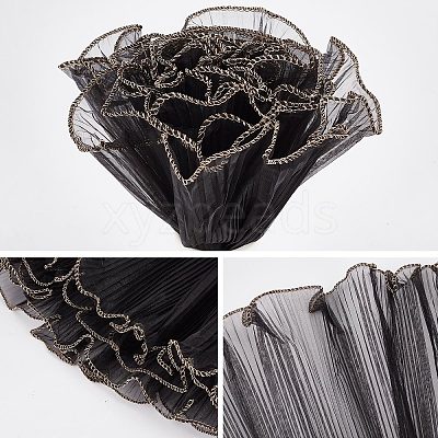 Pleated Gauze Yarn Flower Bouquets Wrapping Packaging OP-GF0001-01B-1