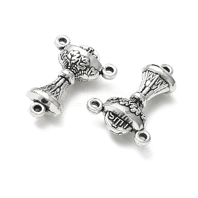 Tibetan Style Zinc Alloy Lantern Chandelier Component Links TIBEP-R334-166AS-RS-1