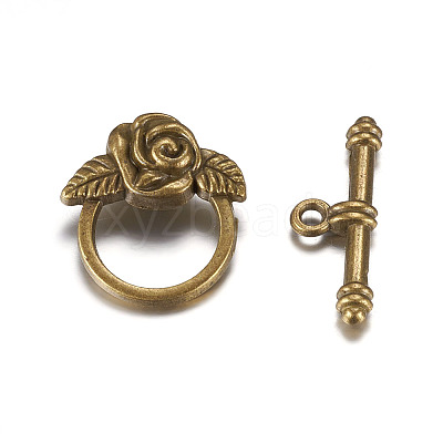 Tibetan Style Alloy Toggle Clasps LS-X-MLF0026Y-NF-1