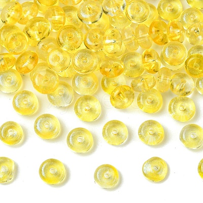 10G Electroplate Transparent Colours Rainbow Glass Seed Beads SEED-YW0003-04G-1