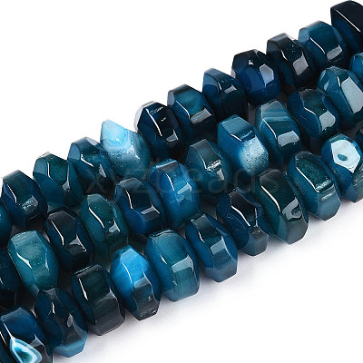 Natural Agate Beads Strands G-N356-01A-14-1