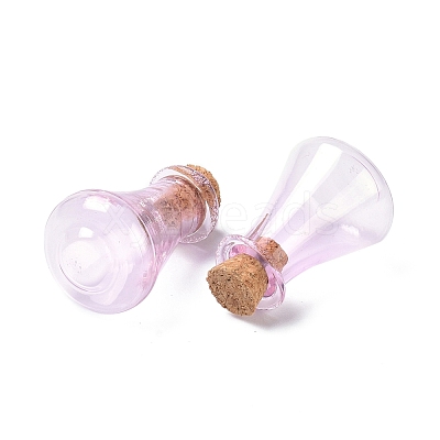 Glass Cork Bottles AJEW-O032-01F-1