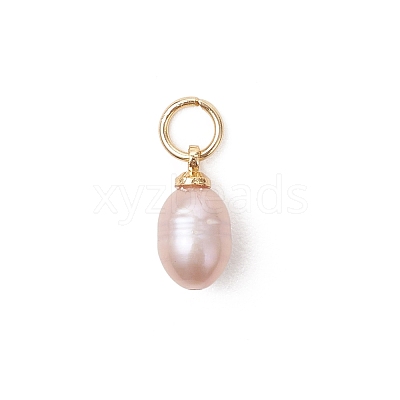 Natural Cultured Freshwater Pearl Pendants X-PALLOY-JF05172-01-1