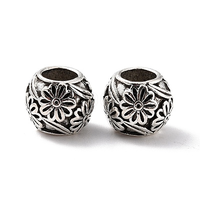 Tibetan Style Alloy Beads PALLOY-C154-31AS-1