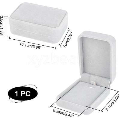 Velvet Pendant Box CON-WH0088-35C-1