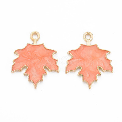 Autumn Theme Zinc Alloy Pendants ENAM-I023-06KCG-05-NR-1