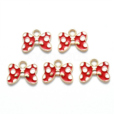 Alloy Enamel Pendants ENAM-N054-007C-1