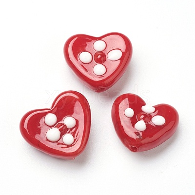 Handmade Lampwork Beads X-LAMP-G142-05-1