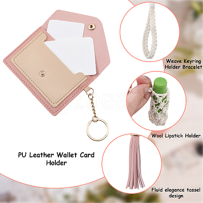 DIY Keychain Kits AJEW-CL0002-85B-1