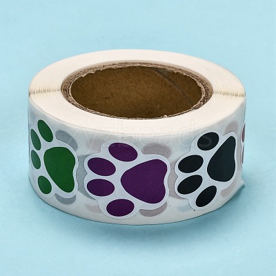 Self-Adhesive Paper Gift Tag Stickers DIY-G013-E01-1