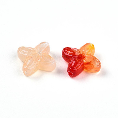 Transparent Acrylic Beads X1-TACR-T028-35F-1