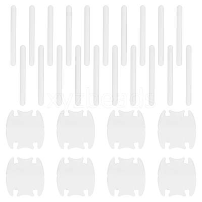 Car Door Handle Bling Plastic Protective Sticker AJEW-WH0518-77-1