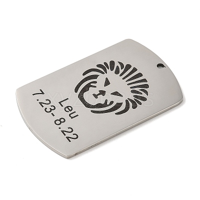 Non-Tarnish 304 Stainless Steel Pendants LS-STAS-C098-01G-P-1