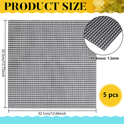 Square Plastic Pegboards used for DIY Fuse Beads LS-KY-WH0816-003-1