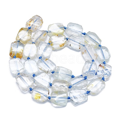 Natural Topaz Beads Strands G-K245-L02-01-1
