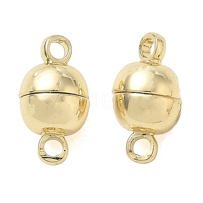 Brass Magnetic Clasp with Loop KK-CBA5585-10G-1