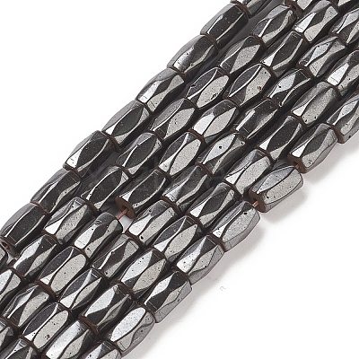 Magnetic Synthetic Hematite Beads Strands X-IM302-1