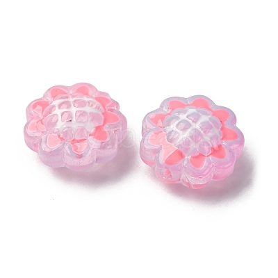 Glass Enamel Beads GLAA-C038-02G-1