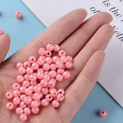 Opaque Acrylic Beads MACR-S370-D6mm-A04-1