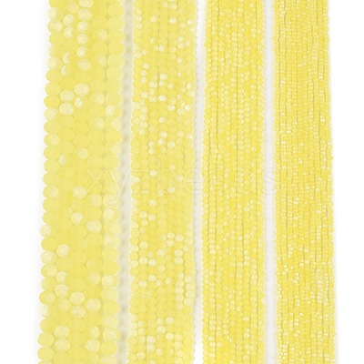 Transparent Glass Beads Strands EGLA-A044-T4mm-MB29-1