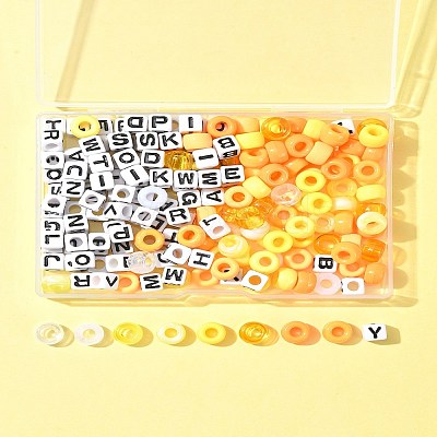 Transparent & Opaque Acrylic Beads KY-FS0001-26C-1