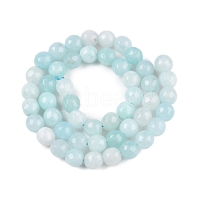 Natural White Jade Bead Strands X-G-R346-6mm-17-1
