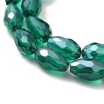 Electroplate Glass Beads Strands EGLA-R008-15x10mm-2-1
